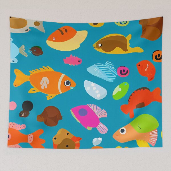 Item preview, Cartoony Fish 08 designed and sold by ONYX Pixee.