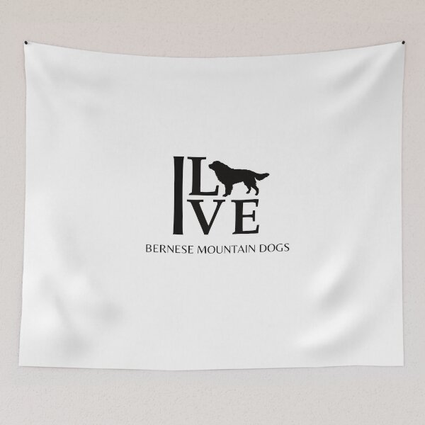Item preview, I Love Bernese Mountain Dogs designed and sold by Bitchien.