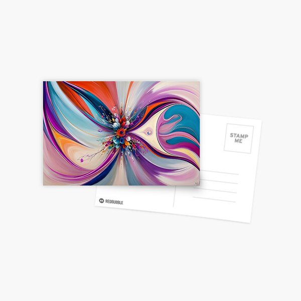 Item preview, Fluid lines, vibrant, abstract art, wall art designed and sold by nash2706.