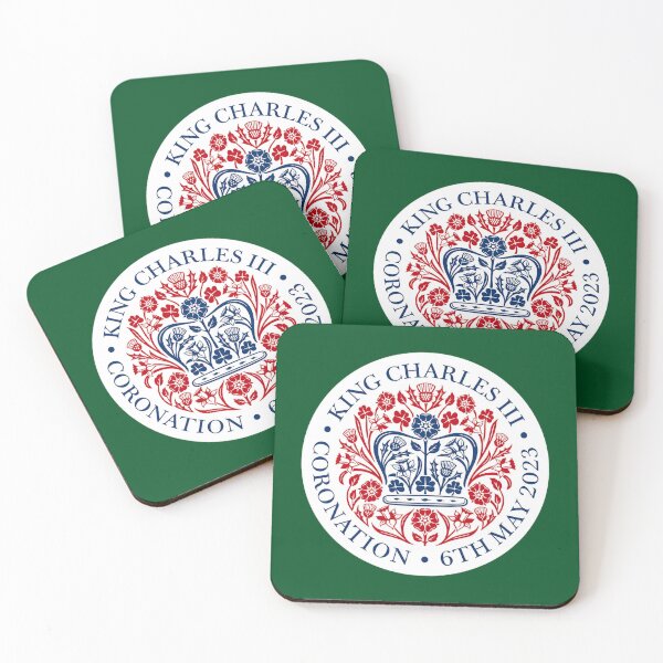 King Charles Iii Coasters for Sale Redbubble