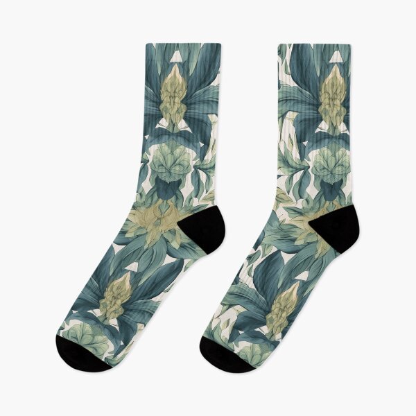 Item preview, Foliage Pattern Shades of Blue Green designed and sold by Sturdust.