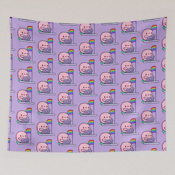 Item preview, Working Plob With Rainbow  (AI-generated) designed and sold by workingblob.