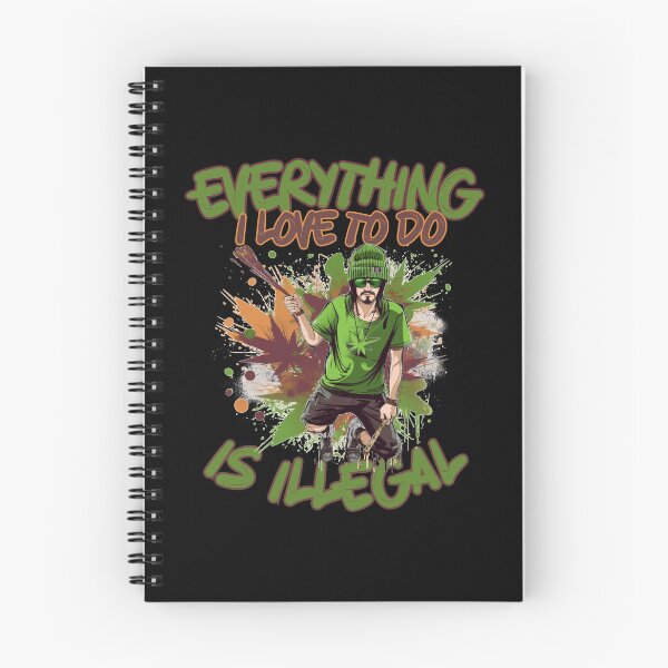 Item preview, Everything I Love To Do Is Illegal designed and sold by DiamondPixel.