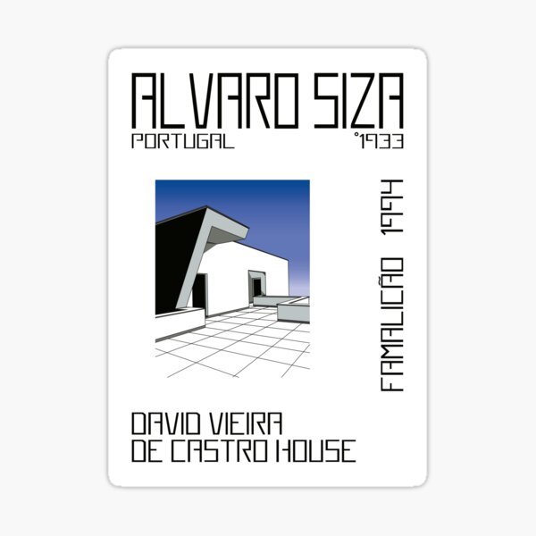 Alvaro Siza 1 - Air Sticker