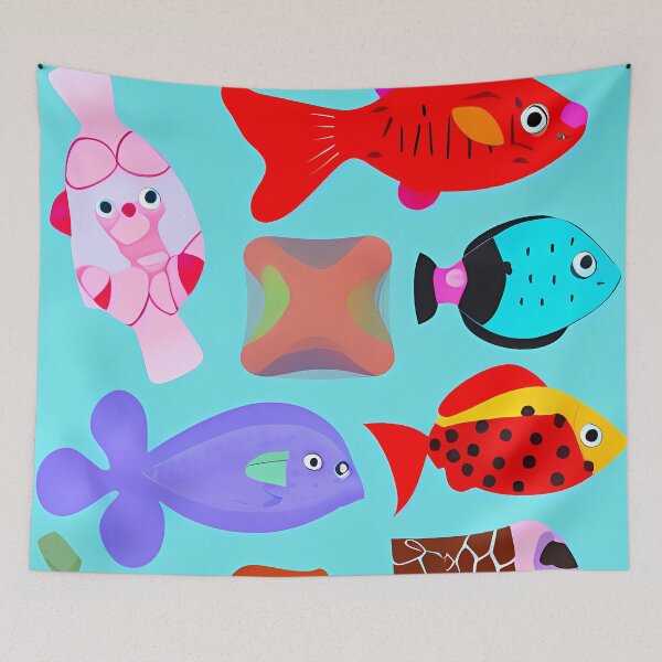 Item preview, Cartoony Fish 10 designed and sold by ONYX Pixee.