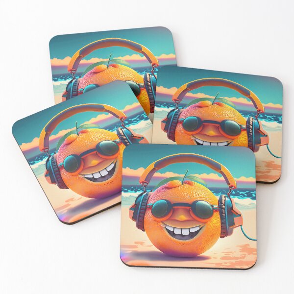 Item preview, Smiling Orange Fruit designed and sold by 3po3.