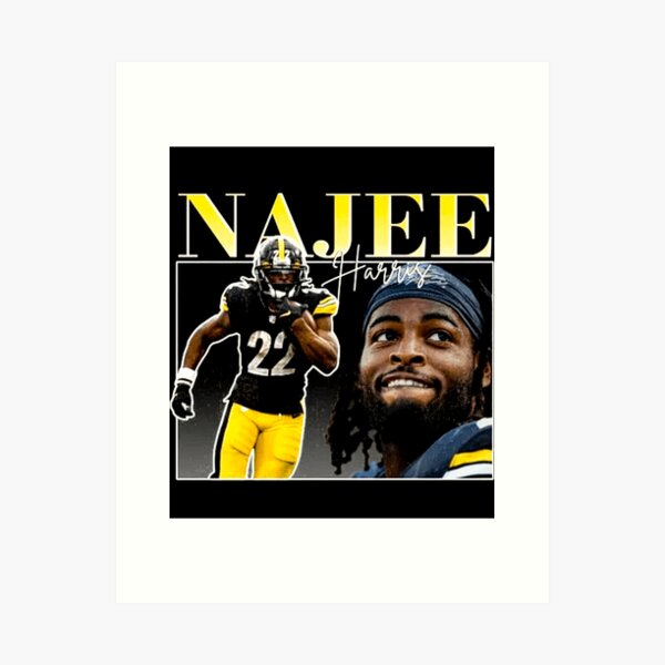 Youth Pittsburgh Steelers Najee Harris Nike Gold Player Pride Name & Number  T-Shirt