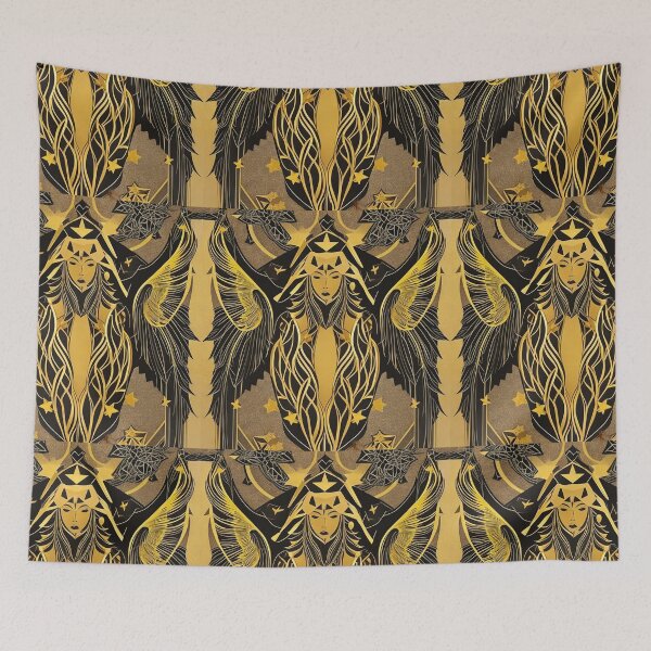 Artikelvorschau, Geometric angel entworfen und verkauft von Vintage Designs +.