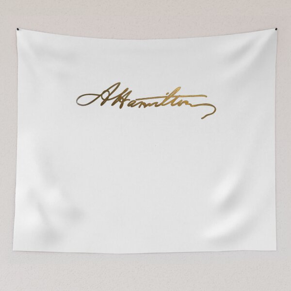 Item preview, Alexander Hamilton Gold Signature 66 - Gift Idea Shirt For Men Tee For Women Classic Retro Vintage Graphic T-Shirt Trending Graphic Tee- Cool Summer Tee For Men- Funny Gifts Shirt- Women's Clothing designed and sold by BrianGunter564.