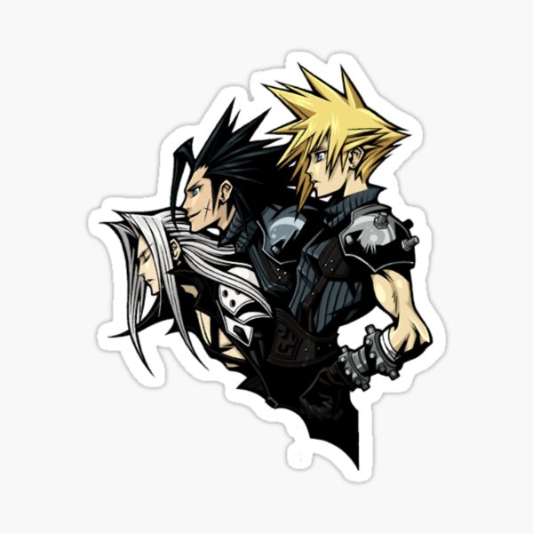 Item preview, Cloud Sephiroth Zack Fair   designed and sold by laughio55.