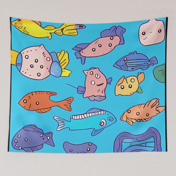 Item preview, Cartoony Fish 12 designed and sold by ONYX Pixee.