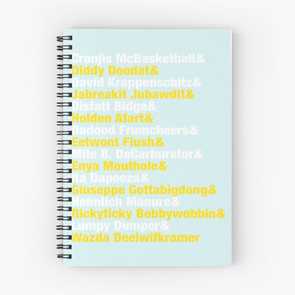 Item preview, Impractical Jokers Name Game List  designed and sold by MiraJames.