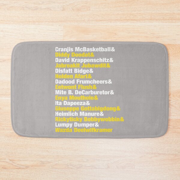 Item preview, Impractical Jokers Name Game List  designed and sold by MiraJames.