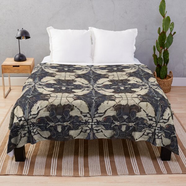 Item preview, Retro Tile Pattern dark silver and dark brown with light beige designed and sold by RetroTile.