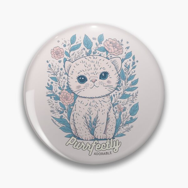 Item preview, Purrfectly Adorable Cat-themed designed and sold by pigipeach.