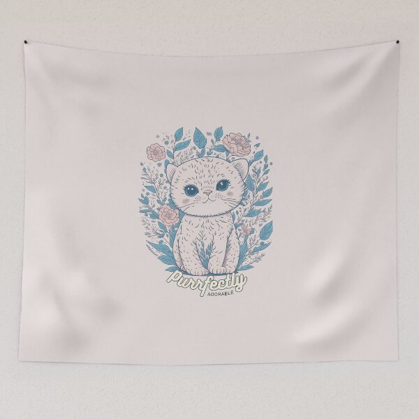 Item preview, Purrfectly Adorable Cat-themed designed and sold by pigipeach.