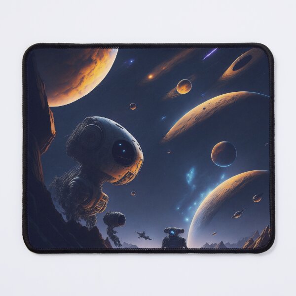 Item preview, Discover the Universe: Wall-E and Friends Embark on a Cosmic Adventure designed and sold by RedArtG09.