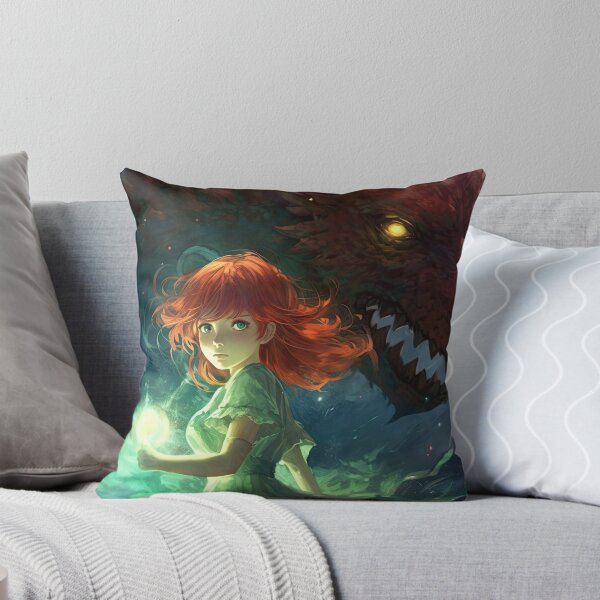 Item preview, Girl with pet dragon designed and sold by nikigoessi.