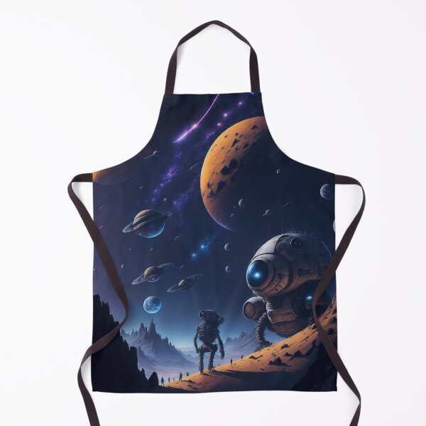Item preview, A Stellar Poster: Wall-E and Eve Venture into the Unknown of the Cosmos designed and sold by RedArtG09.