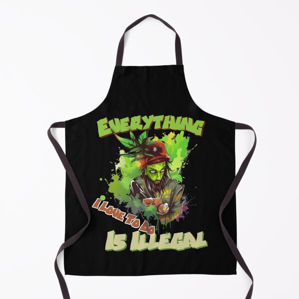 Item preview, Everything I Love To Do Is Illegal designed and sold by DiamondPixel.