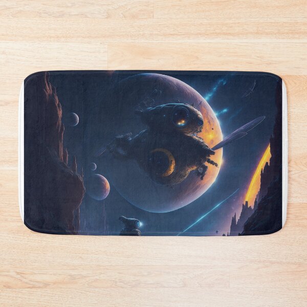 Item preview, Space bound with Wall-E: An Epic Poster of Robots and Galactic Wonders designed and sold by RedArtG09.