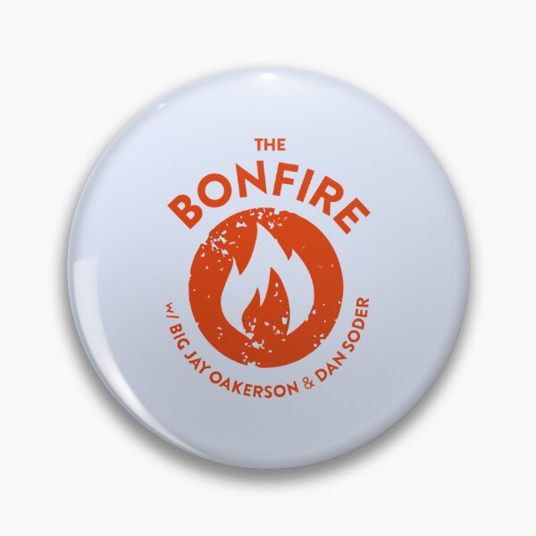 Item preview, The bonfire official podcast logo  designed and sold by MiraJames.