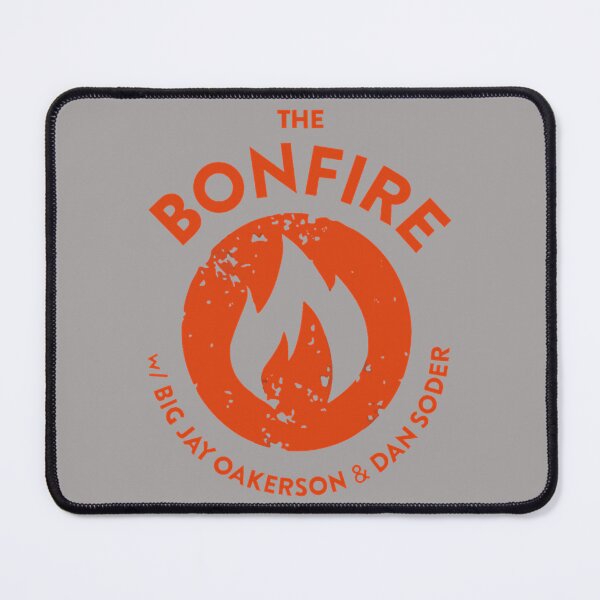 Item preview, The bonfire official podcast logo  designed and sold by MiraJames.