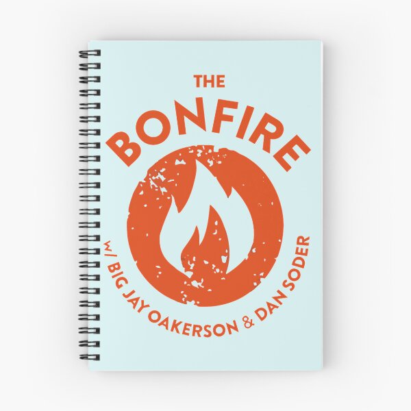 Item preview, The bonfire official podcast logo  designed and sold by MiraJames.