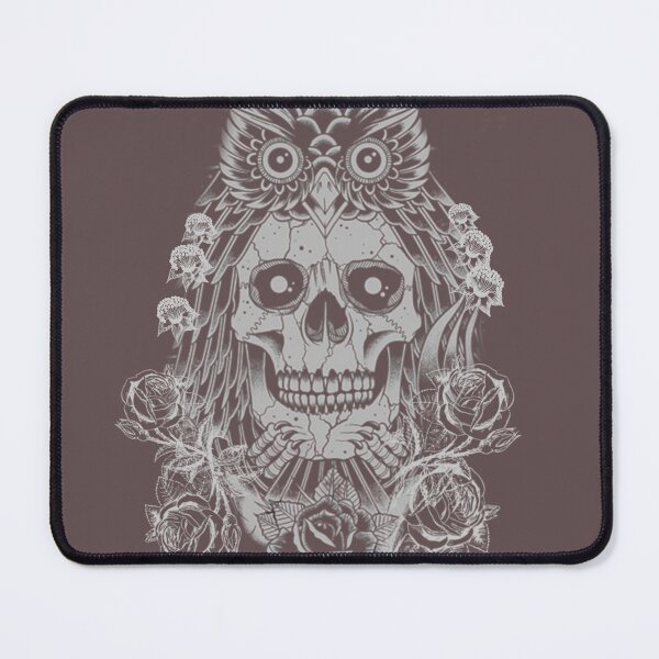 Item preview, skull owl designed and sold by Ranikhan.