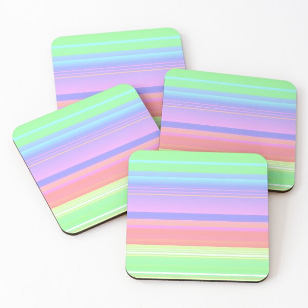 Item preview, Pale rainbow multicolor combination | Original pale rainbow multicolor stripes designed and sold by lausn.