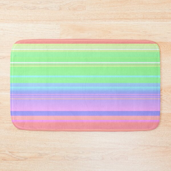 Item preview, Pale rainbow multicolor combination | Original pale rainbow multicolor stripes designed and sold by lausn.