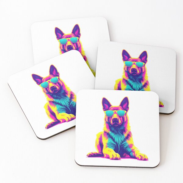 Item preview, Pretty Cool German Shepherd designed and sold by Fendal-Fabrics.