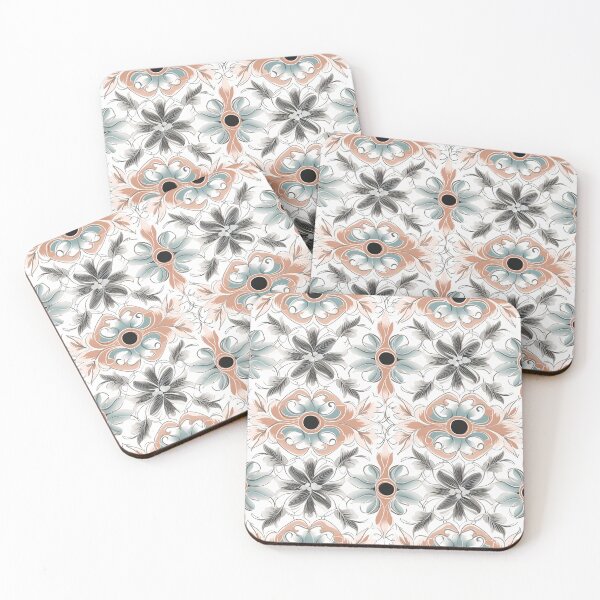 Item preview, Geometrical Pastel Floral Pattern designed and sold by Sturdust.