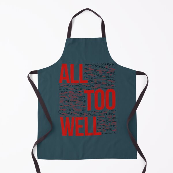 Item preview, All Too Well (all lyrics) in White designed and sold by Oopsidedesign.