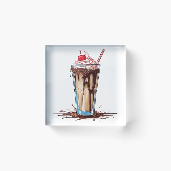 Artikelvorschau, Dekadenter Genuss: Gönnen Sie sich das göttliche Schokoladen-Milchshake-Erlebnis entworfen und verkauft von veinmerch.