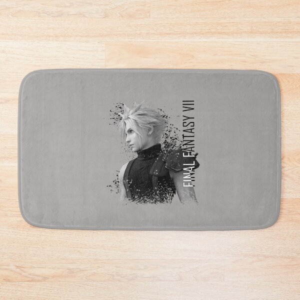 Item preview, Cloud Strife - Final Fantasy 7 BlackWhite Design designed and sold by inamusing.