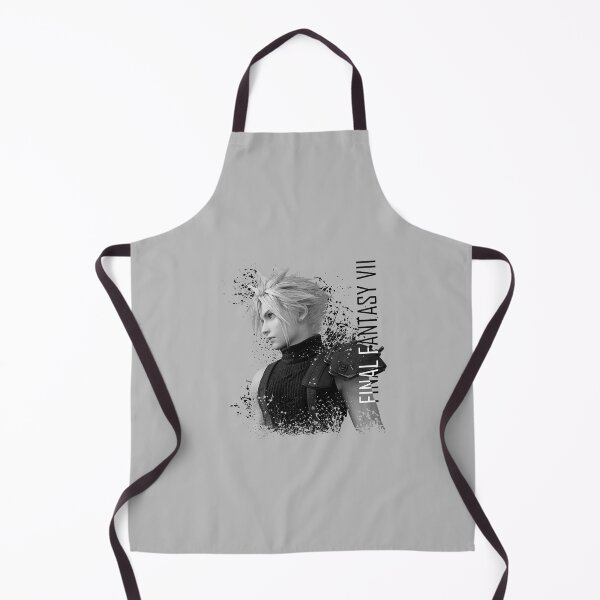 Item preview, Cloud Strife - Final Fantasy 7 BlackWhite Design designed and sold by inamusing.