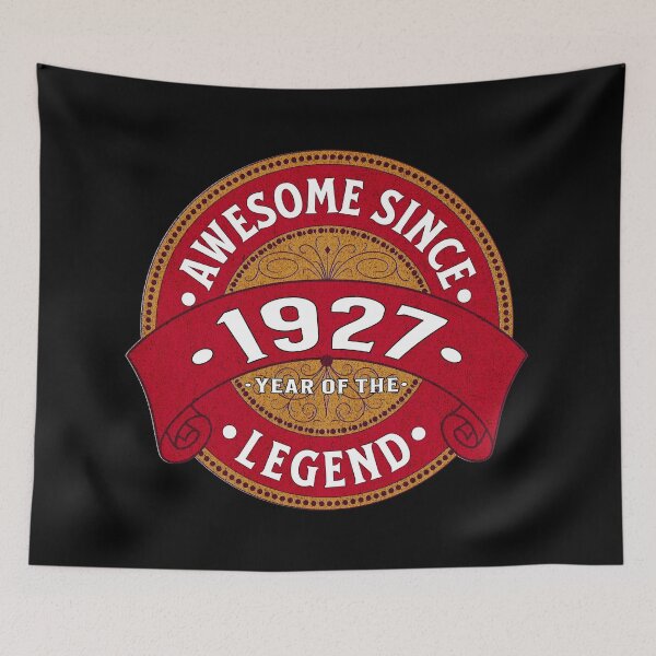 Item preview, Awesome Since 1927, birthday gift designed and sold by Ray's Photos & Art.