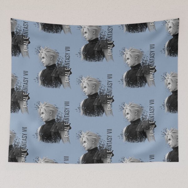 Item preview, Cloud Strife - Final Fantasy 7 BlackWhite Design designed and sold by inamusing.