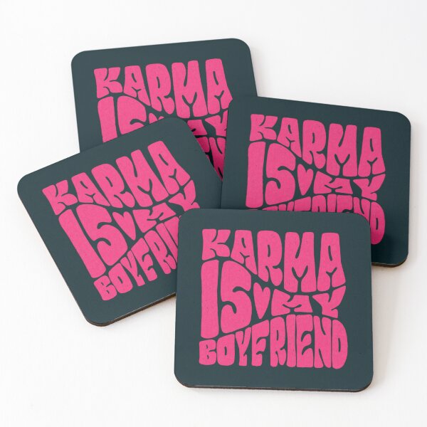 Item preview, Karma is my boyfriend designed and sold by Oopsidedesign.