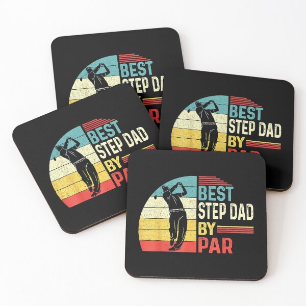 Item preview, Best step dad by Par golfers step dads T-Shirt designed and sold by snarkoriginals.