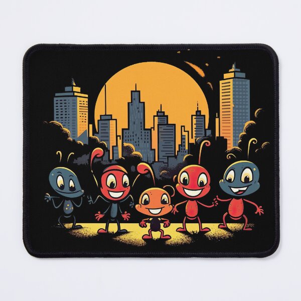 Item preview, Party city New York - Central Park - Spontaneous party night of the funny ants designed and sold by Pixelboys.