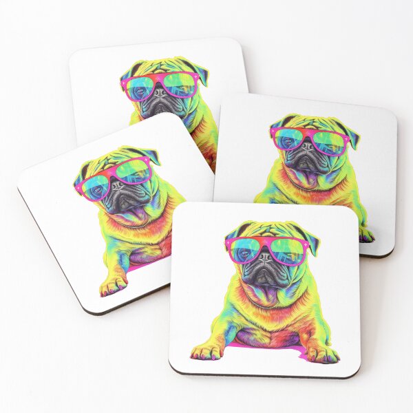 Item preview, Pretty Cool Pug designed and sold by Fendal-Fabrics.