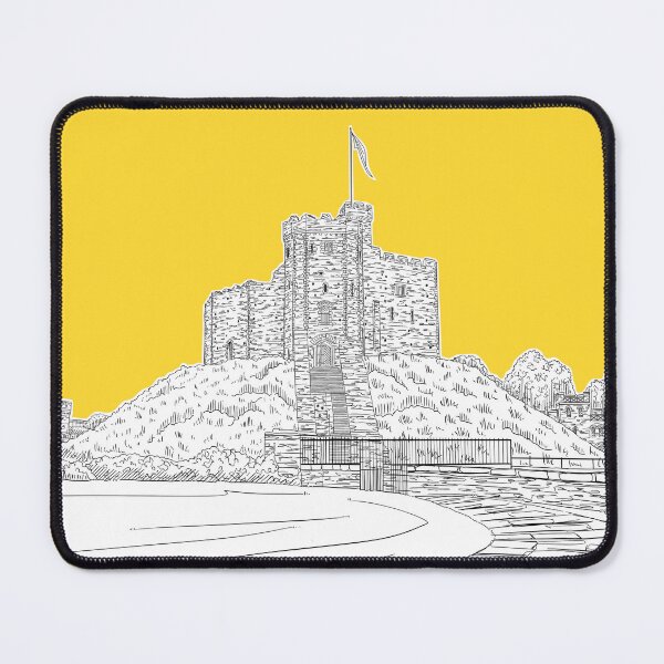 Item preview, Cardiff Castle, Wales (Yellow Colour Pop) designed and sold by Adam Regester.