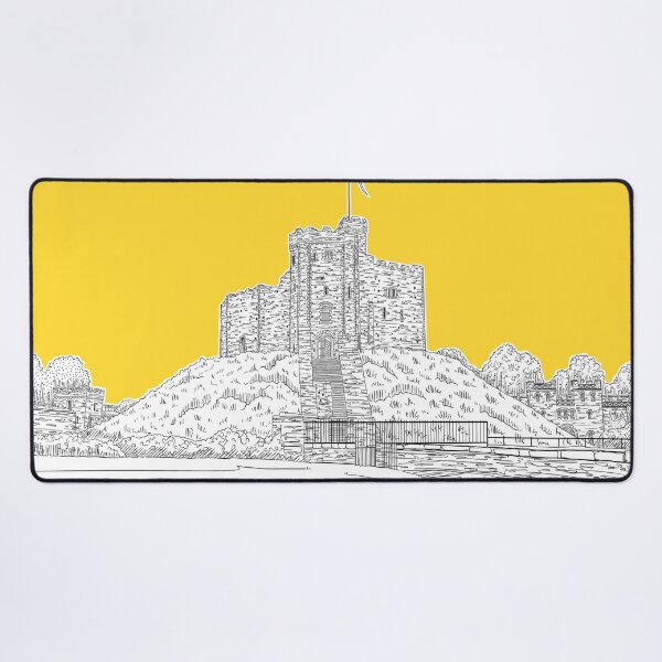 Item preview, Cardiff Castle, Wales (Yellow Colour Pop) designed and sold by Adam Regester.