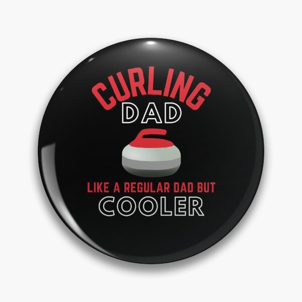 Item preview, Funny Father's Day Curling Dad Like A Regular Dad But Cooler designed and sold by knapst.