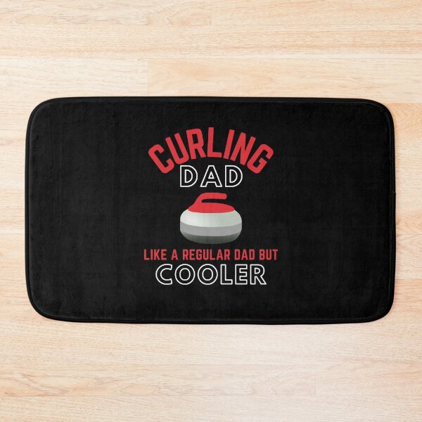 Item preview, Funny Father's Day Curling Dad Like A Regular Dad But Cooler designed and sold by knapst.