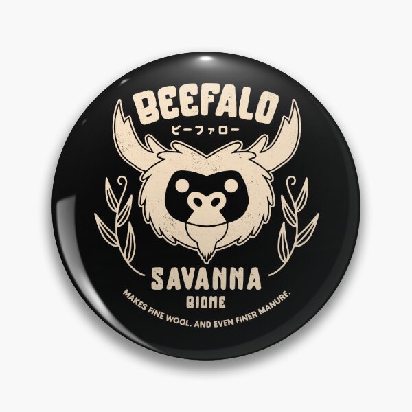 Item preview, Savanna Beefalo Emblem designed and sold by Lagelantee.