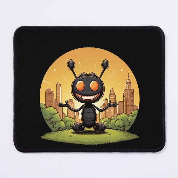 Item preview, Central Park in New York: Hazel, the funny ant, practicing yoga designed and sold by Pixelboys.
