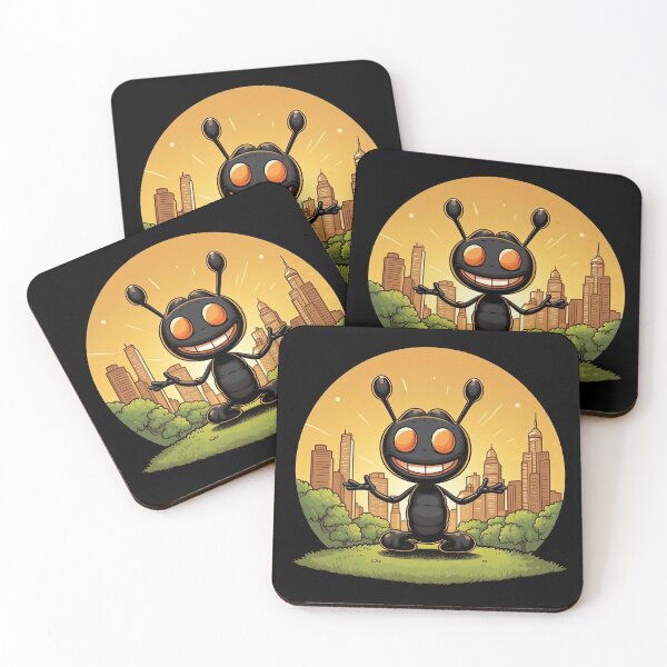 Item preview, Central Park in New York: Hazel, the funny ant, practicing yoga designed and sold by Pixelboys.
